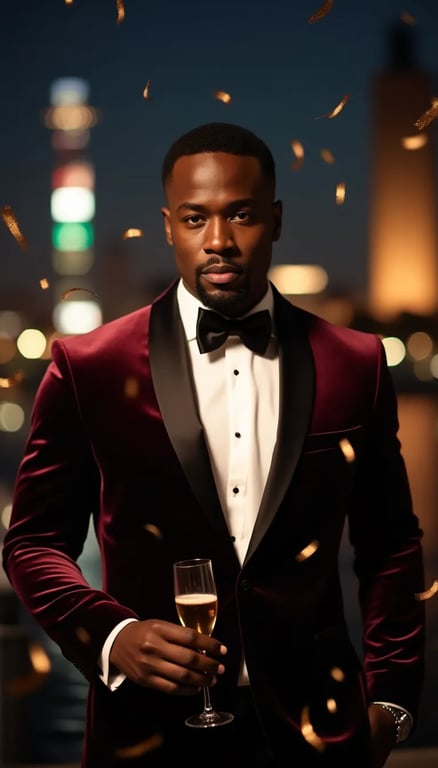 Chic New Year's Eve visuals that are realistic and quick — Photo example 2