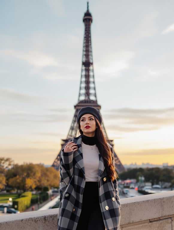 Photos IA à Paris : Tour Eiffel et plus
