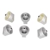 New World Cooker & Hob Control Knob Kit Set of 6 Silver - Image 7