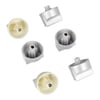 New World Cooker & Hob Control Knob Kit Set of 6 Silver - Image 10