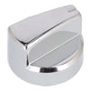 New World Cooker & Hob Silver Control Knob - Image 1