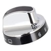 New World Cooker & Hob Knob Black Chrome Top Oven - Image 5