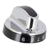 New World Cooker & Hob Knob Black Chrome Top Oven - Image 6
