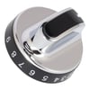 New World Cooker & Hob Knob Black Chrome Top Oven - Image 8