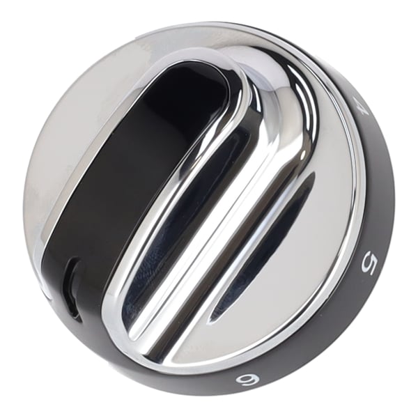 Knob Black Chrome
