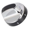 New World Cooker & Hob Knob Black Chrome - Image 3