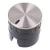 Britannia Cooker & Hob Knob Silver & Black - Image 1