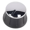 Belling Cooker & Hob Control Knob, Black Chrome - Image 1