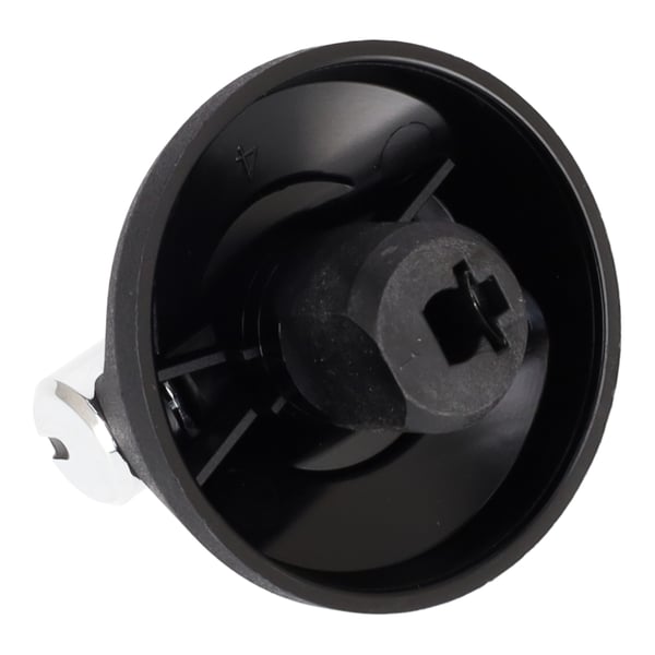Black & Chrome Knob