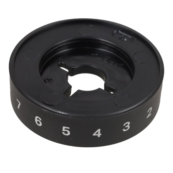 DISC KNOB GAS BLK