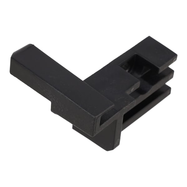 DOOR FRAME-GLASS BRKT,BOT RH,FSR,24",BLK