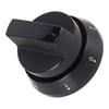 Indesit Cooker & Hob KNOB - IND BLD ,A CT E ,RAD,BLK - Image 3