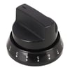 Indesit Cooker & Hob KNOB - IND BLD ,A CT E ,HGT,BLK - Image 1