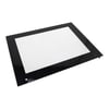 Hotpoint Cooker & Hob Outer Door Glass Black - Image 1
