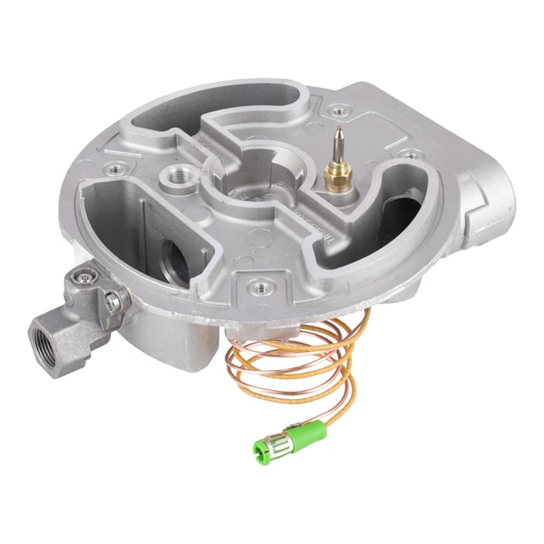 Wok burner housing