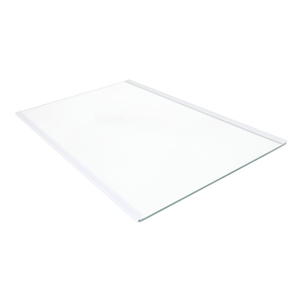 Glass Shelf White Edge Trim