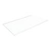 Bosch Fridge & Freezer Glass Shelf White Edge Trim - Image 3
