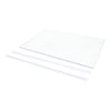 Bosch Fridge & Freezer Glass Shelf White Edge Trim - Image 8
