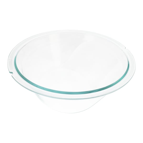 Glass front panel