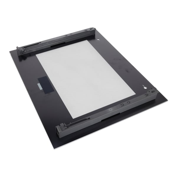 Glass front panel