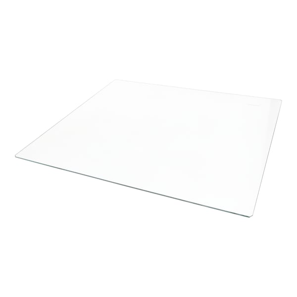 Crisper glass shelf