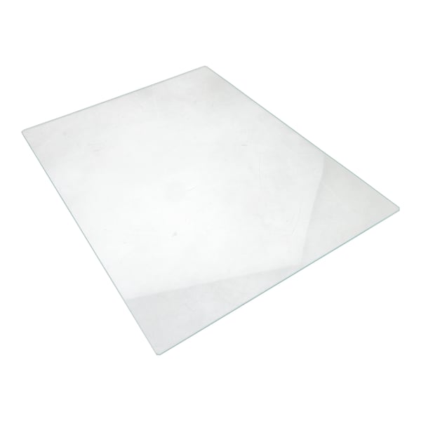 Freezer glass shelf