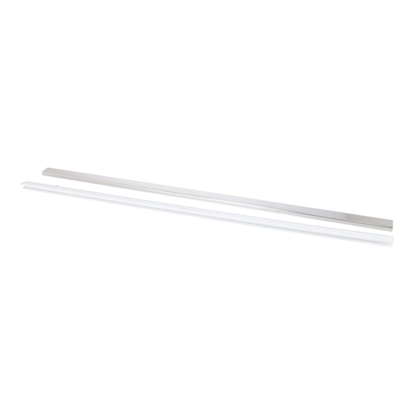 Glass shelf with frame