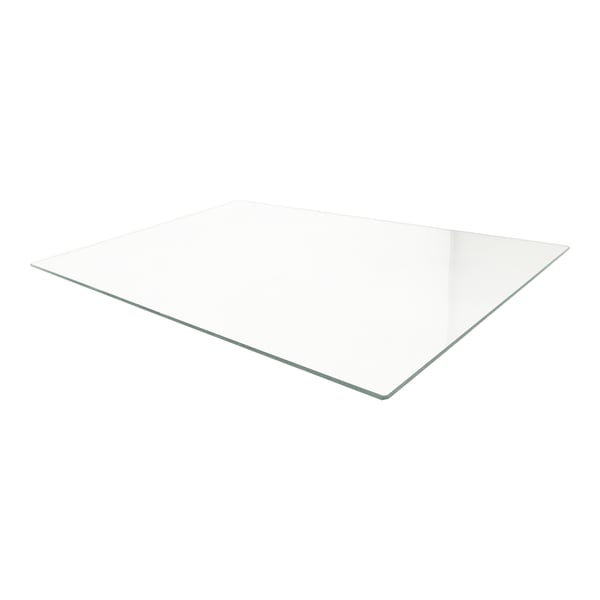 Crisper glass shelf