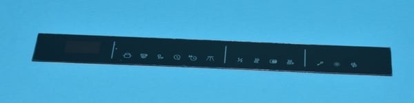 Touch Control Panel with Label
