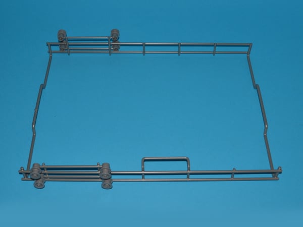 Cutlery Drawer Rail Guide with Wheels