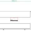 Hisense Dishwasher Control Panel Cover - Image 2