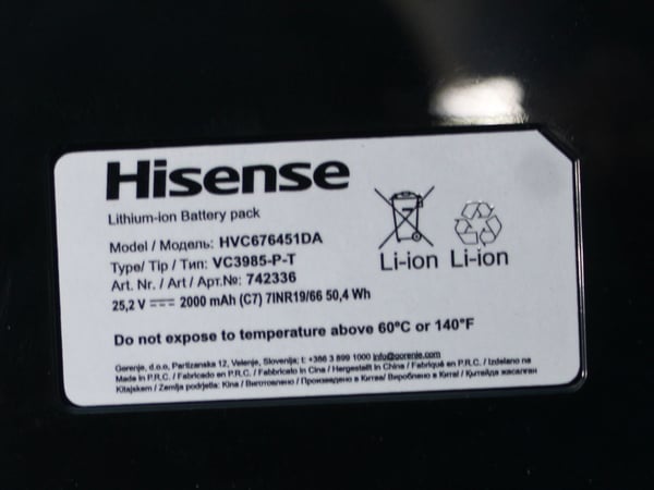 Battery Pack Ass'Y Dc 25.2V 2000Mah