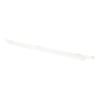 Smeg Fridge & Freezer Glass Shelf Rear Back White Plastic Trim  - Image 2