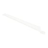 Smeg Fridge & Freezer Glass Shelf Rear Back White Plastic Trim  - Image 7