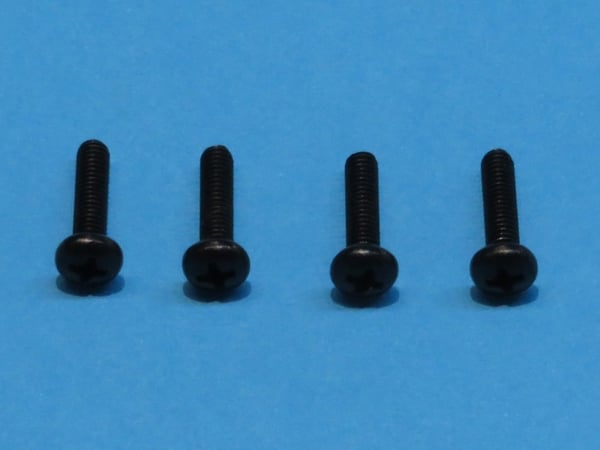 Stand Screw SET 4IN1 M4X16 BK