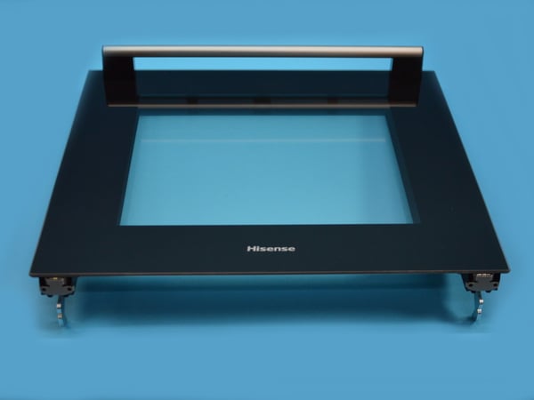 Oven Exterior Door Glass White
