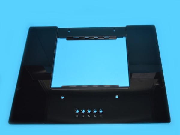 Hood Glass 60 Cm Bk