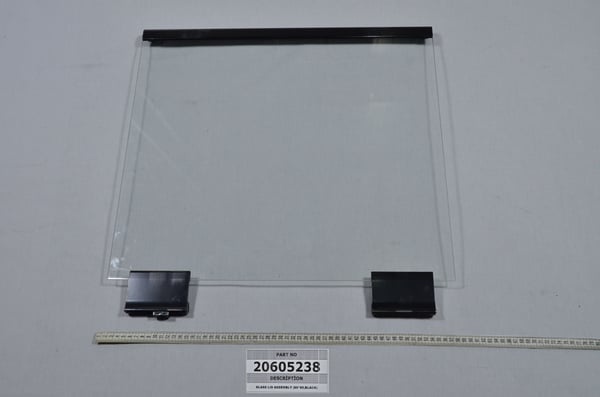 Glass Lid Assembly 60 60 Black