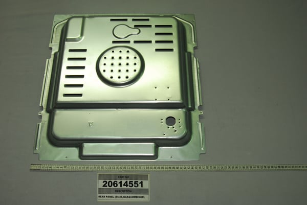 Rear Panel 55 56 Gas Combined