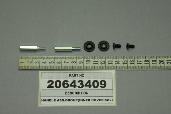 Handle Ass Group Inner Cover Solid Glass