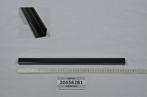 Side Closing Profile 66 Left Blk Main Ov