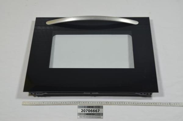 Solid Type Oven Door Ass Gr B In Black