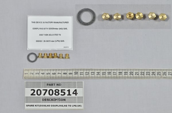 Spare Kit Do56 No Coupling Ng To Lpg Uk