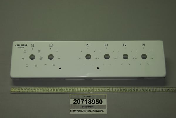 Front Panel 50 60 Flat 4H White