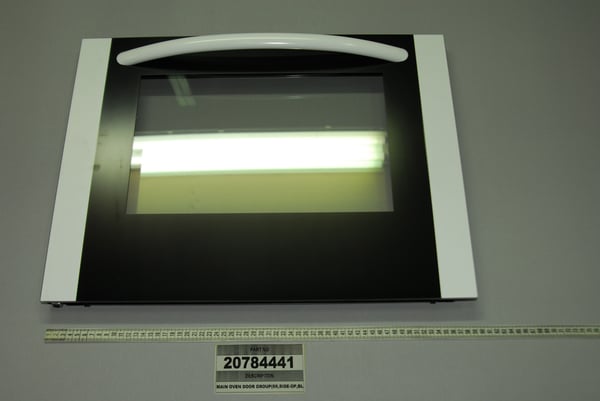 Main Oven Door Group 66 Side Op Black Lw
