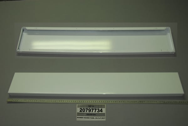 Warmer Drawer Panel 96 Flat White