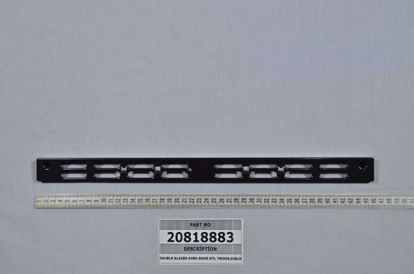 Double Glazed Oven Door Mtl Trim56 55Blk