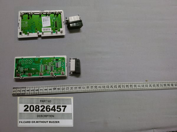 F4 Card Gr Without Buzzer Amber