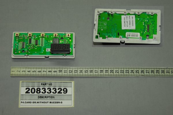 F4.Card Gr.Without Buzzer-Amber-G