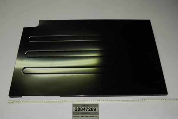 Flat Side Panel Gr-Left/Black Pr-2